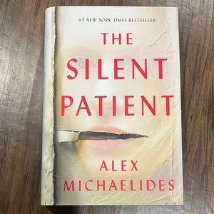 Hardcover book- The Silent Patient Book by Alex Michaelides
